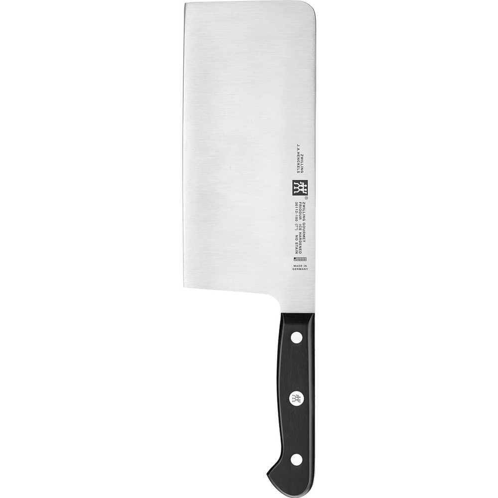 ZWILLING Premium Gourmet Ultra Sharp Cleaver Chinese Knife, 7 Inch (36112-181)